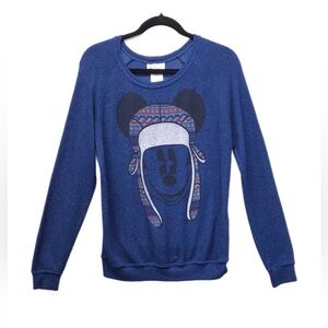 Disney Parks Mickey Mouse Winter Hat Lightweight LS Sweater in Women’s Size‎ M